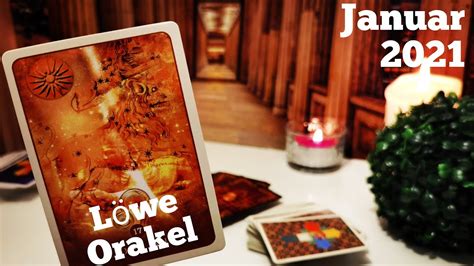 LÖWE Januar 2021 Orakel Liebe Erfolg Sternzeichen Tarot