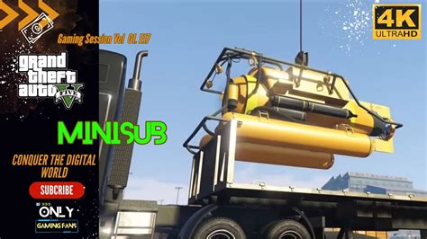 Gta Mission Gameplay Minisub Gold Medal Guide K Fps