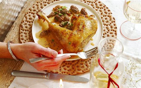 Poularde Au Vin Jaune Et Morilles Recette Cuisine