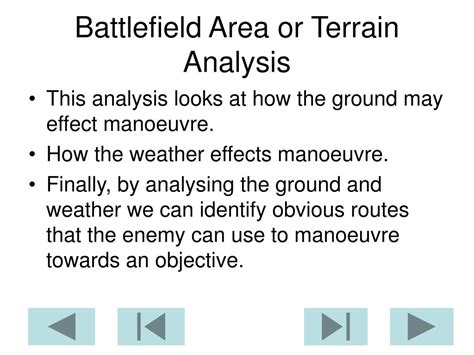 Ppt Intelligence Preparation Of The Battlefield Powerpoint Presentation Id 371751