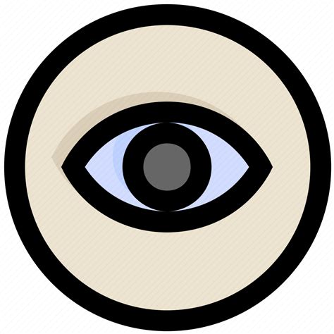 Eye Show Ui Ux View Visible Vision Icon Download On Iconfinder