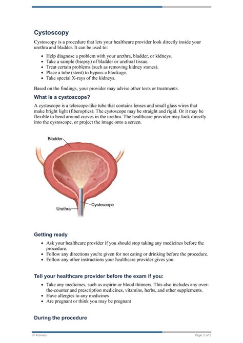 PDF - Cystoscopy - HealthClips Online