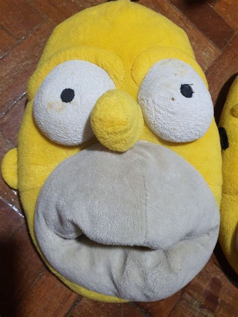 Cute Homer Simpson Slippers UNIQUE On Carousell