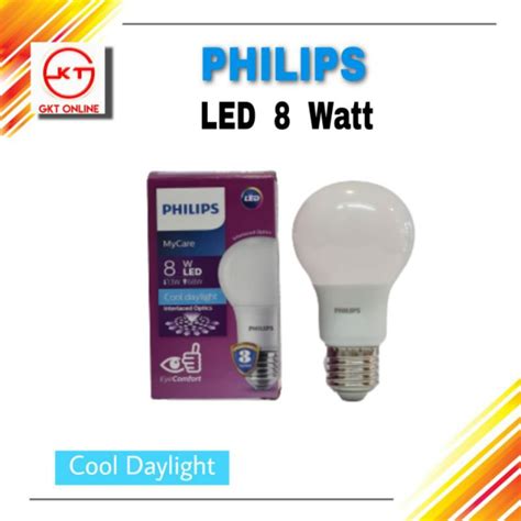 Jual Lampu Philips Led Bohlam Watt Lampu Led Bulb Cahaya Putih