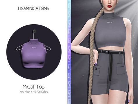 The Sims Resource LMCS MiCat Top