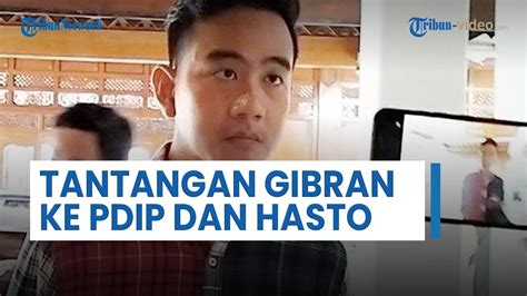 Gibran Beri Tantangan Ke Pakar It Pdip Dan Hasto Kristiyanto Untuk