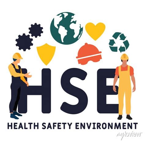 Hse Health Safety Environment Acronym Business Concept Background