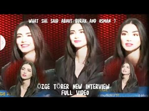 FULL INTERVIEW OF OZGE TORER NEW INTERVIEW OF OZGE AKA BALA HATUN