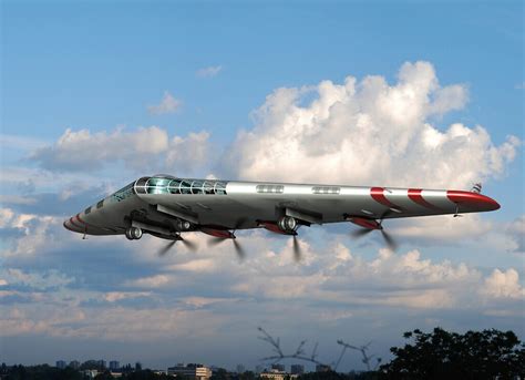 Delta Wing Passenger Aircraft