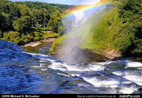 Genesee River Picture September From Letchworth State