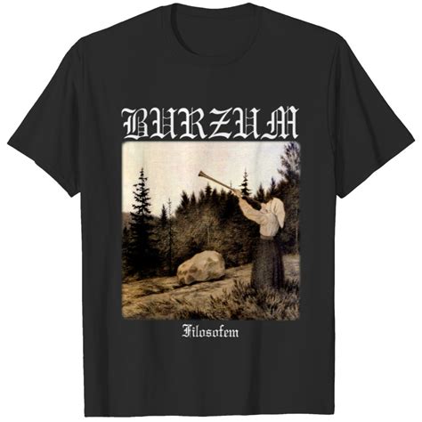 Burzum Filosofem Black Metal Burzum T Shirt Sold By Vicine Studio