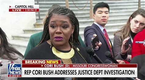 Cori Bush Under Justice Department Investigation Over Alleged Misuse Of Security Funds Fox News