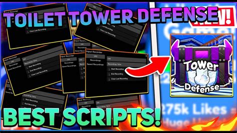 EP 61 Toilet Tower Defense Script GUI Hack Auto Farm Inf Gems