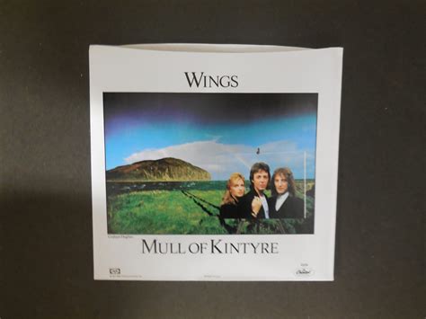 Paul Mccartney Mull Of Kintyre Picture Sleeve Very English And Rolling Stone