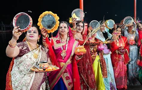 In Pics Karwa Chauth Festival Celebration In India Photos Hd