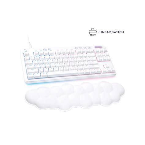 Logitech G713 Gaming Keyboard Dreamy White Gamextremeph