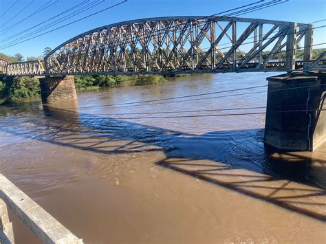 Alegrete Enfrenta Aumento Do Nível Do Rio Ibirapuitã Defesa Civil Em