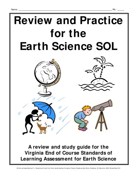 Review And Practice For The Earth Science Sol PDF Form FormsPal