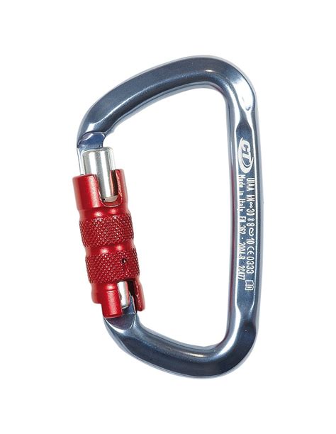 Mousqueton Alu En D Triple Action D Shape Climbing Technology