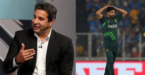 World Cup Pakistans Great Wasim Akram Slams Haris Rauf For His