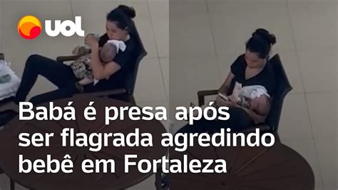 Mulher Presa Ap S Ser Flagrada Agredindo Beb Em Fortaleza No Cear