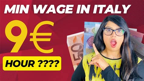 How Much Is Minimum Wage In Italy Min Wage Bill Youtube