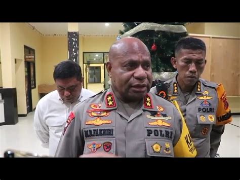 Kapolda Papua Menghimbau Kepada Masyarakat Tidak Melakukan Hal Hal Yang