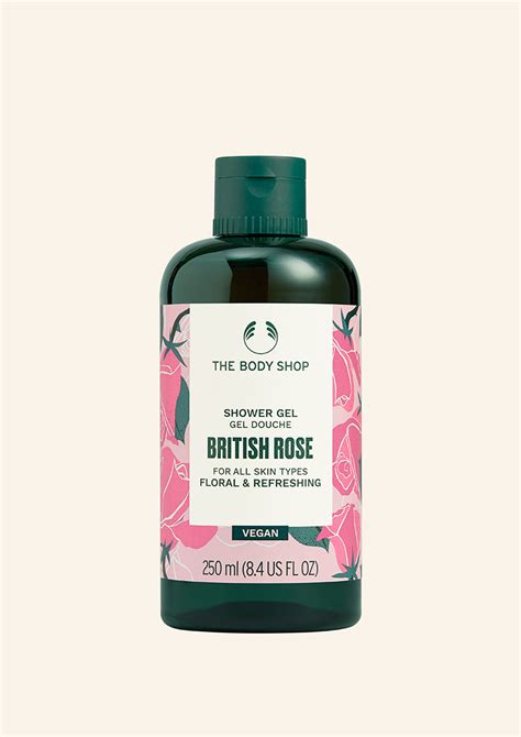 British Rose Shower Gel Body Wash The Body Shop