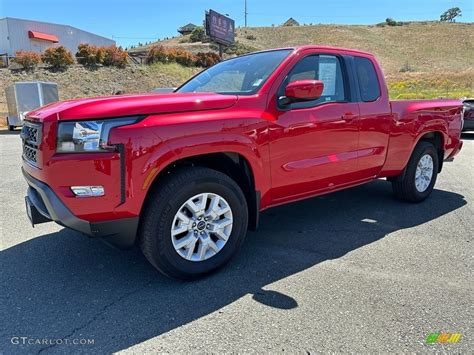 Cardinal Red Metallic Tricoat Nissan Frontier Sv King Cab Exterior