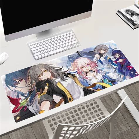 Honkai Star Rail Gaming Mouse Pad Hsr Astral Express Crew Trailblazers