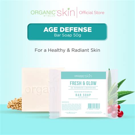 Organic Skin Japan Fresh Glow X Intensive Whitening Soap G Or G