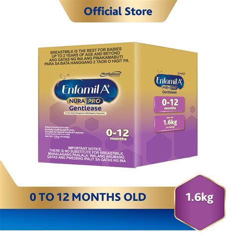 Enfamil A Nurapro Gentlease Infant Formula Milk Supplement Powder For