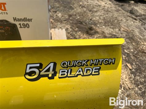 John Deere 54 Quick Hitch Blade Bigiron Auctions