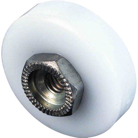 Prime Line In Nylon Flat Edge Rollers For Tub Enclosures Pack