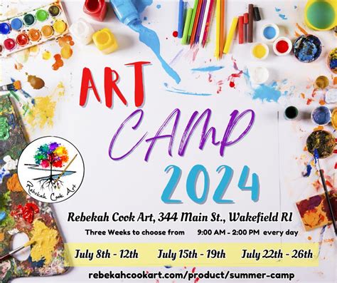 Jul 8 Summer Art Camp Week 1 Narragansett Ri Patch