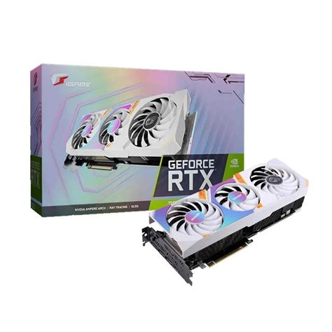 Vga การ์ดแสดงผล Colorful Igame Geforce Rtx 3060 Ti Ultra W Oc G6x V2 V 6970417598190