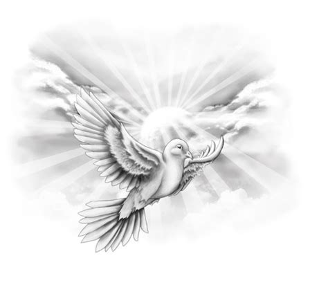 Holy Spirit Dove Drawing At Explore Collection Of