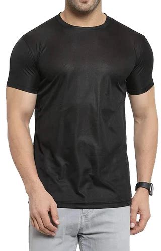 Micro Pp Unisex Mens Plain Dry Fit T Shirt At Rs 80 Piece In Ludhiana