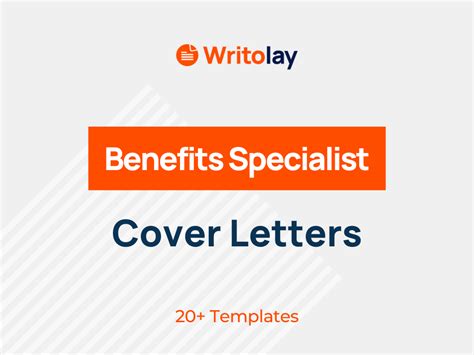 Benefits Specialist Cover Letter Examples 4 Templates Writolay