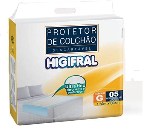 PROTETOR DESCARTAVEL DE COLCHAO HIGIFRAL G C 5 Amazon Br