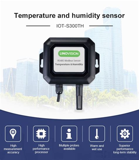 Rs485 Modbus Temperature And Humidity Sensor Iotnvr Us