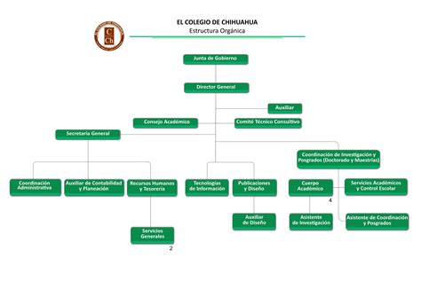 Organigrama El Colegio De Chihuahua