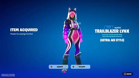 How To Get Astral Ace Style Free In Fortnite Trailblazer Lynx