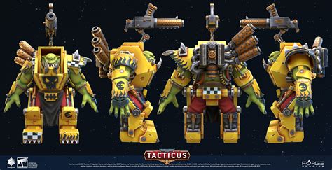 Forge Studios Warhammer 40k Tacticus Gulgortz Bulldoza