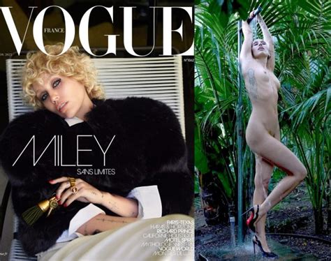 Miley Cyrus Nude In Vogue Photos The Fappening