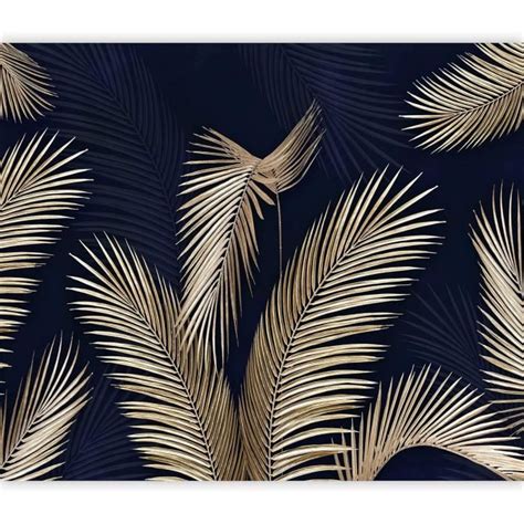 Papier Peint Intiss Feuilles Feuillage Tropical X Cm D Coration