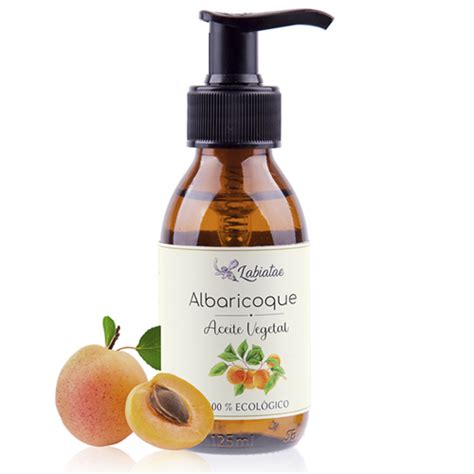 Aceite Vegetal Ecológico de Albaricoque 125ml de Labiatae en Idun