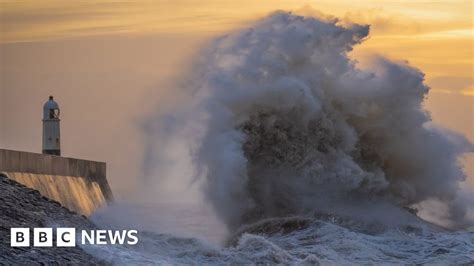 Storm Gerrit Homes Without Power As 85mph Gales Hit Wales Bbc News