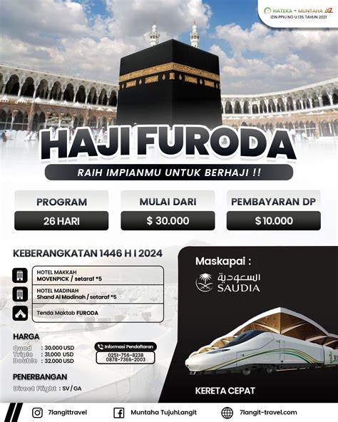 Haji Furoda H M Tanpa Antri Langit Tour Travel