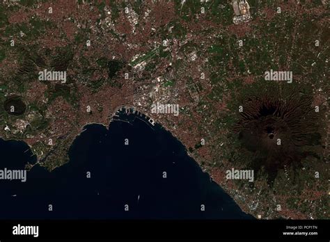 Satellite View Mount Vesuvius Italy Hi Res Stock Photography And Images